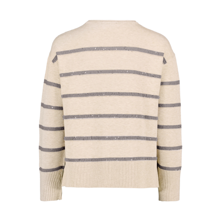 Betty Barclay Knit Jumper Pullover Strik - Patch Taupe/Grey