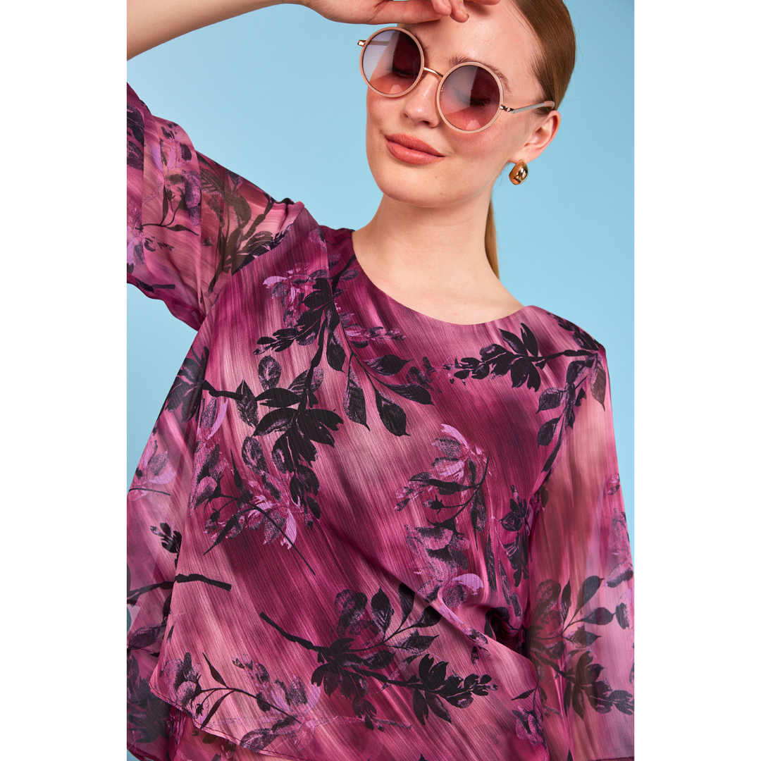 Molly Jo 7497 Bluse - Bærfarvet