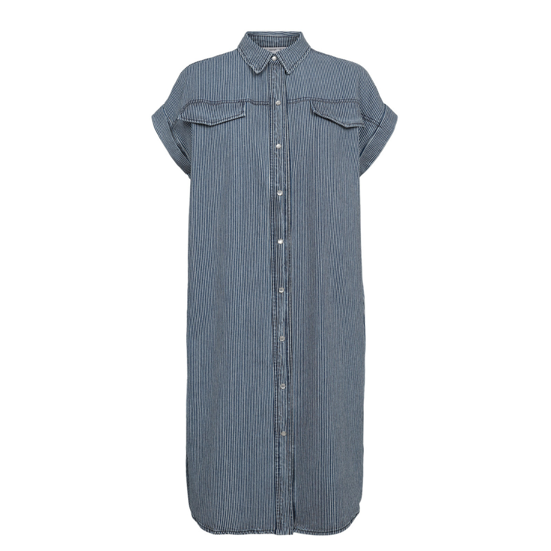 Nümph NUERINA Kjole - Medium Blue Denim - Butik VIVI