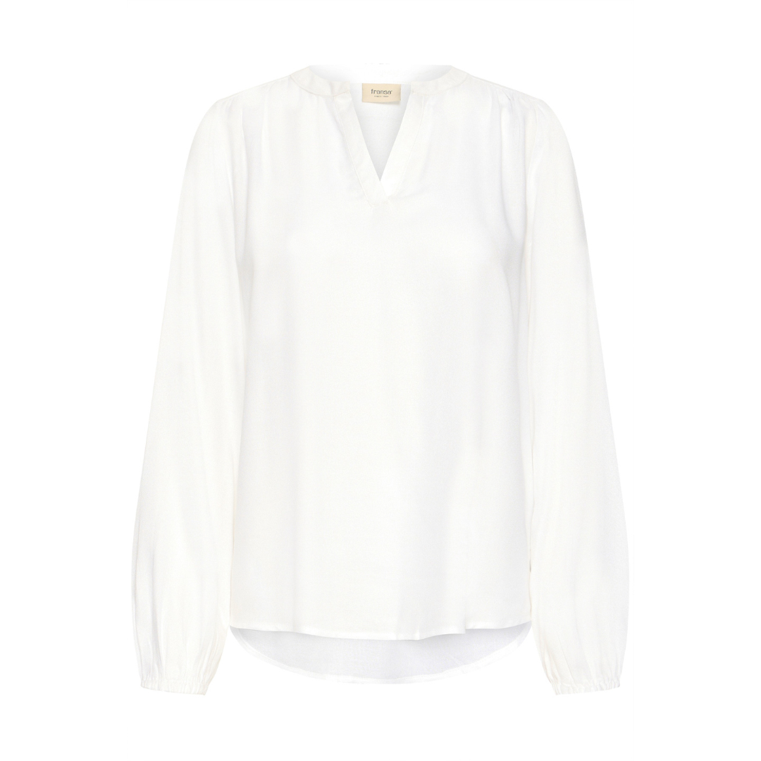 Fransa FRMOSANA BL 1 Bluse - Whisper White