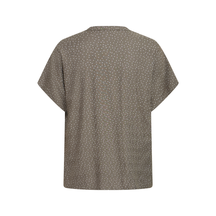 Fransa FRLAYA BL 1 Bluse - Dot Dots Smokey Olive - Butik VIVI