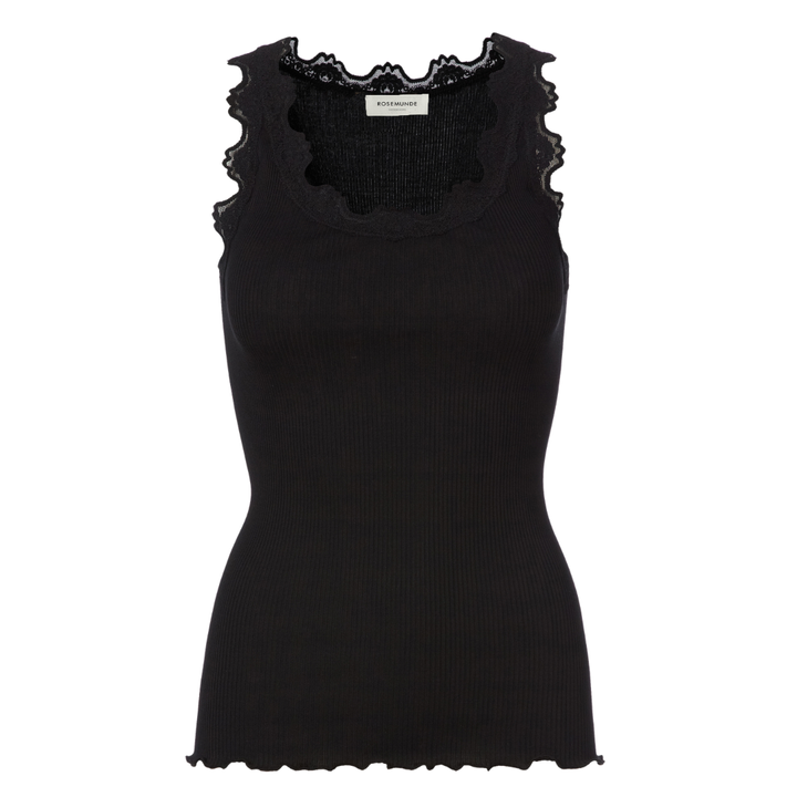 Rosemunde Babette Silke Top - Black - Butik VIVI