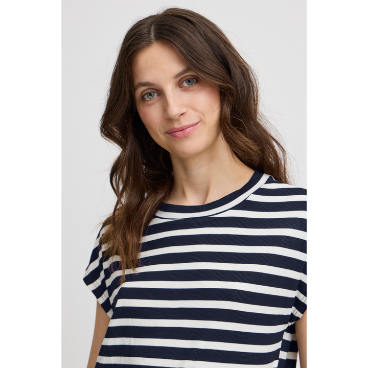 Fransa FRCANO T-shirt - navy blazer mix