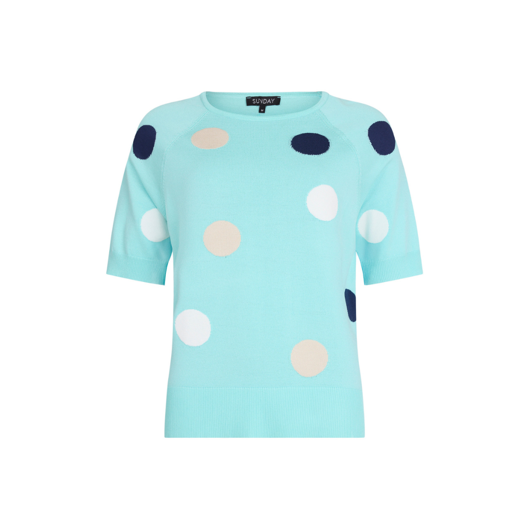 Sunday Female Pullover Strik - Light Pistacie - Butik VIVI