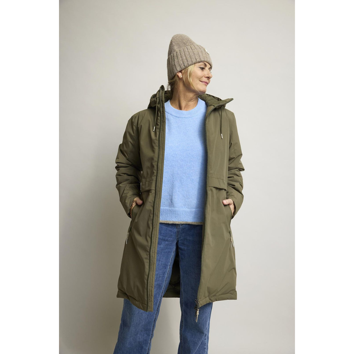 Kopenhaken Zella Lady Long Jakke - Sea Turtle