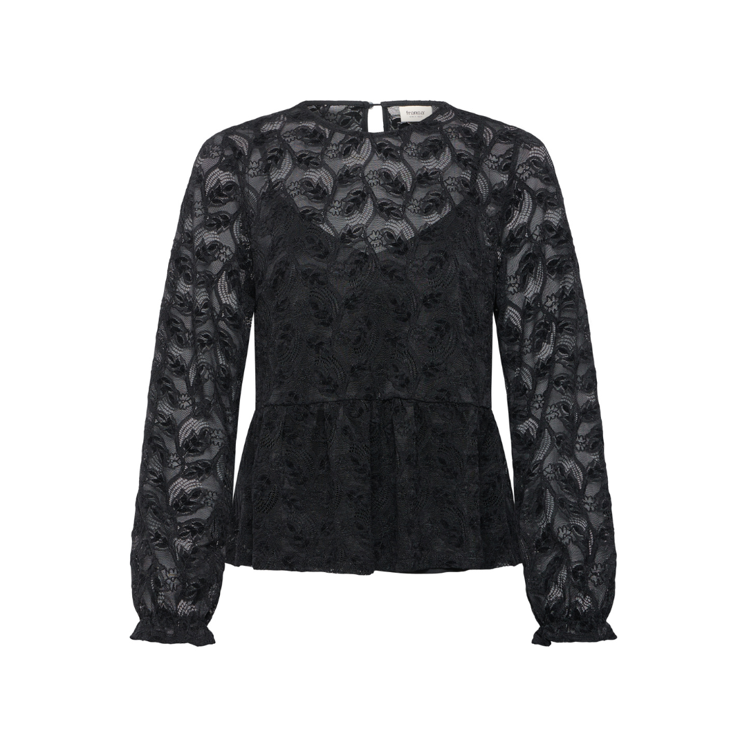 Fransa FRVIVIANNE BL 1 Bluse - Meteorite - Butik VIVI