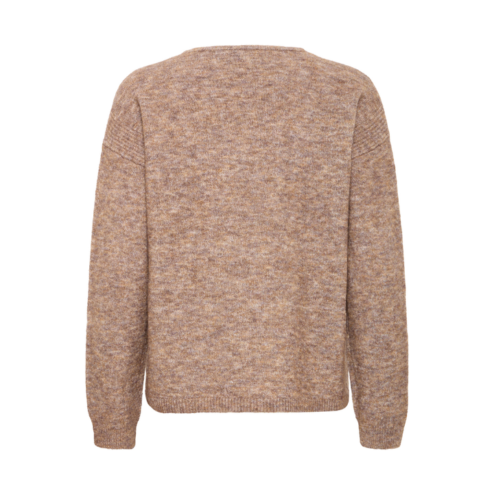 Fransa FRSANNY PU 8 Strik - Cocoa Melange