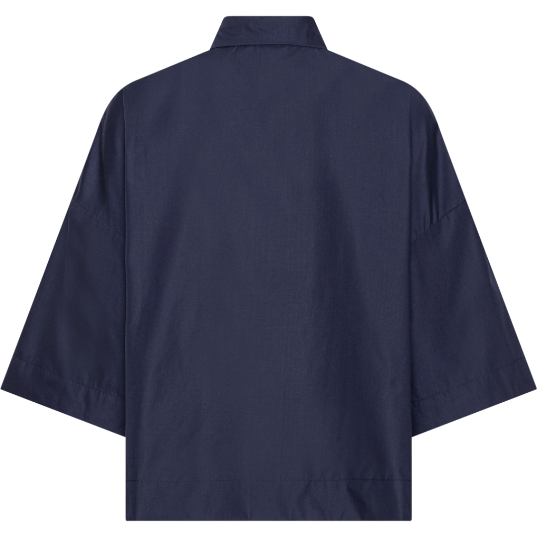 Continue Klara Shirt - Navy Blue