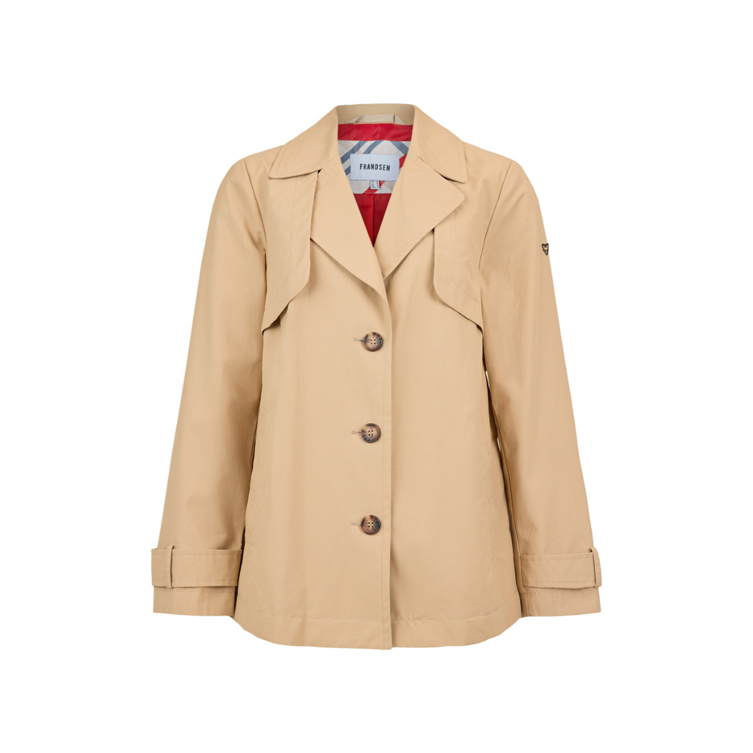 Frandsen Jakke - Sand - Butik VIVI