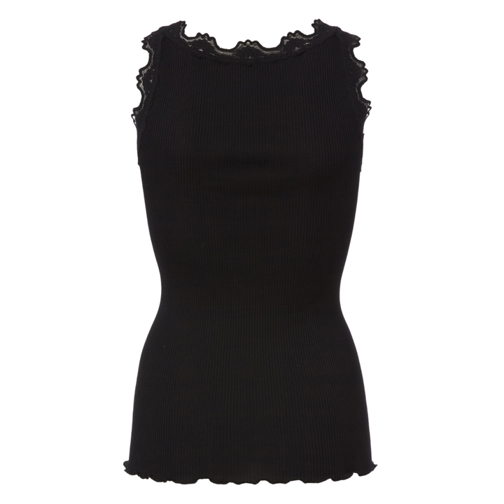 Rosemunde Babette Silke Top - Black - Butik VIVI