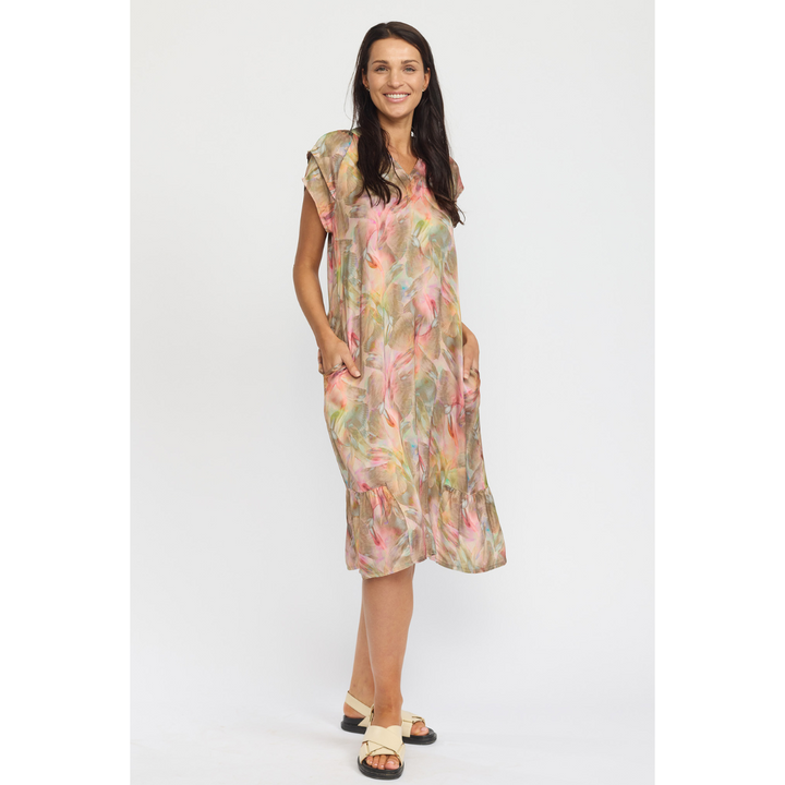 2Biz SILVIA.HS25 Kjole - Rose Mix
