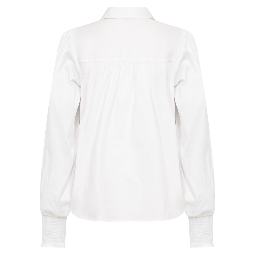 Levete Room LR-ISLA SOLID 117 Bluse - Hvid