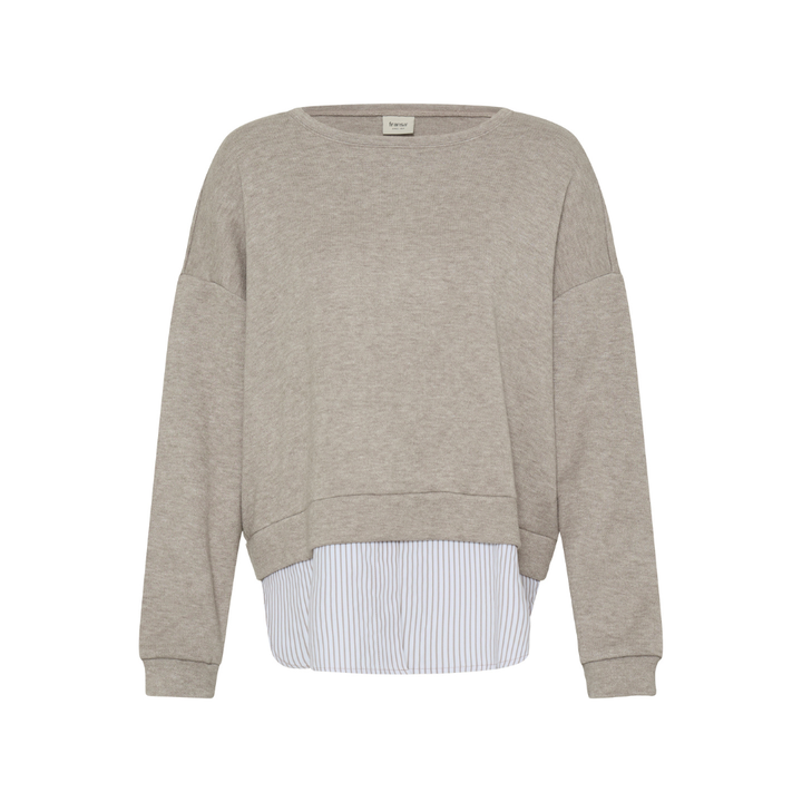 Fransa FRJALANI PU 1 Pullover - Driftwood - Butik VIVI