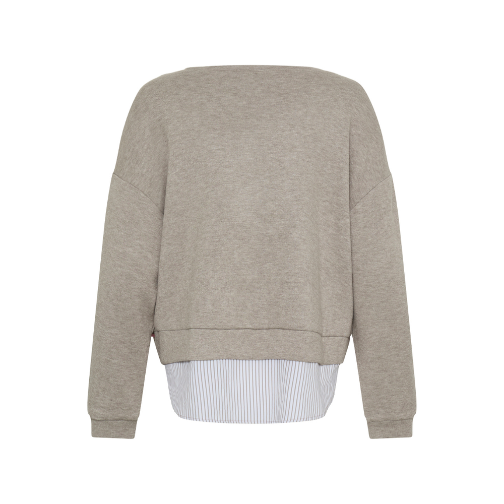 Fransa FRJALANI PU 1 Pullover - Driftwood - Butik VIVI