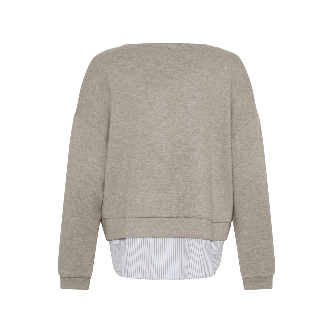 Fransa FRJALANI PU 1 Pullover - Driftwood - Butik VIVI