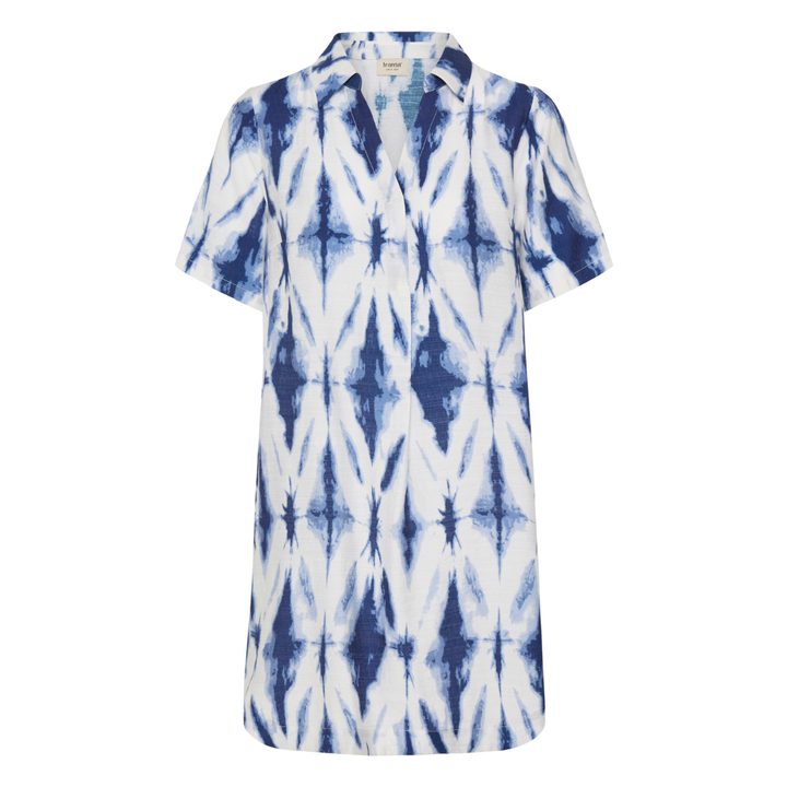 Fransa FRARIANA TU 2 Bluse - Neuvean Navy Tie Dye - Butik VIVI