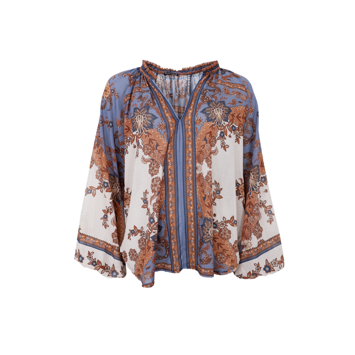 Black Colour BCINDIGO blouse - Blue