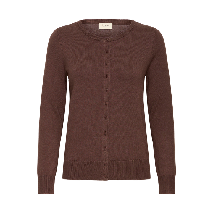 Fransa FRZUBASIC 60 Cardigan - Hot Fudge