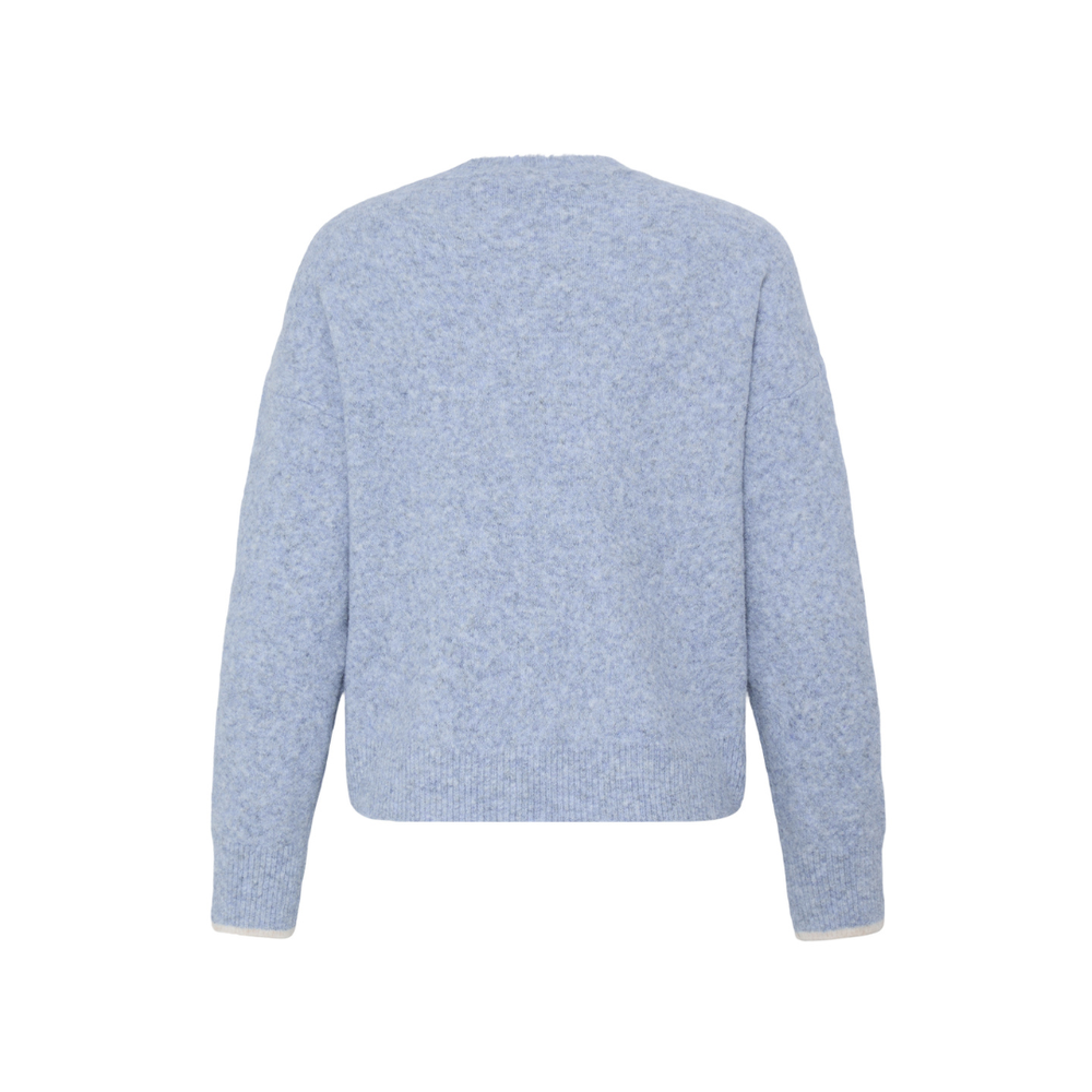 Fransa FRFLORENCE PU 2 Strik - Blue Blizzard Text - Butik VIVI