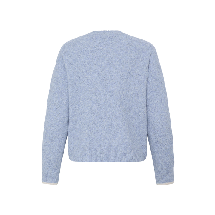 Fransa FRFLORENCE PU 2 Strik - Blue Blizzard Text - Butik VIVI