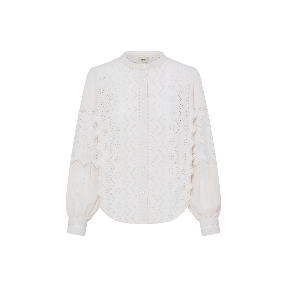 Fransa FRBESSY SH 1 Skjorte - Pumice Stone - Butik VIVI