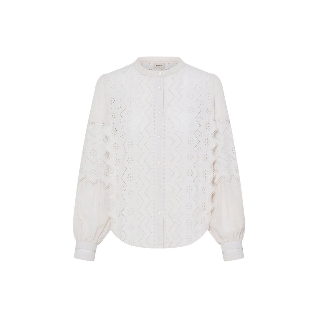 Fransa FRBESSY SH 1 Skjorte - Pumice Stone - Butik VIVI