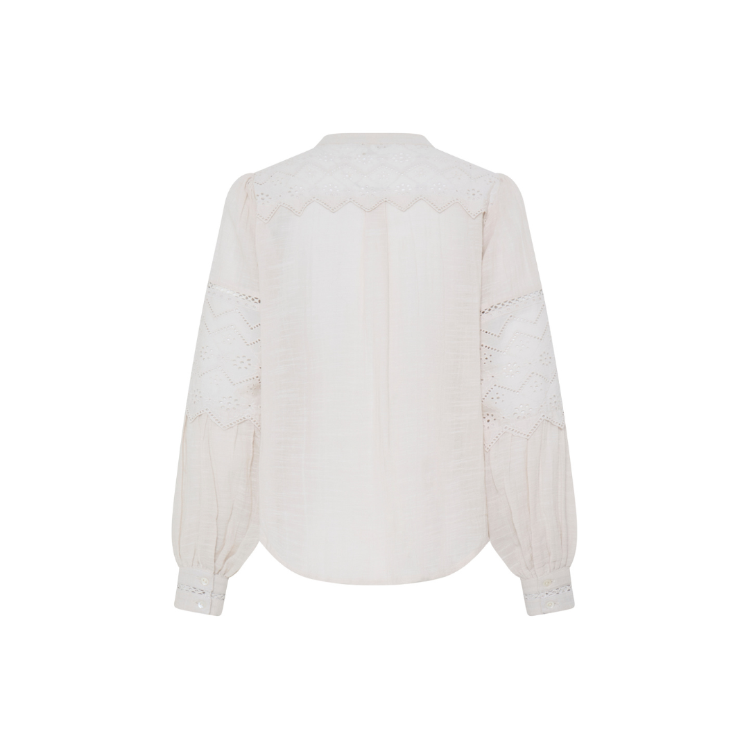 Fransa FRBESSY SH 1 Skjorte - Pumice Stone - Butik VIVI