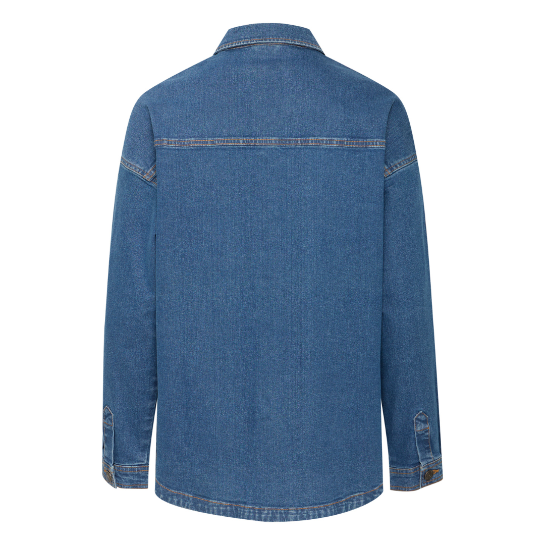 Fransa  FRVOCUT JA 2 Jakke - true blue denim