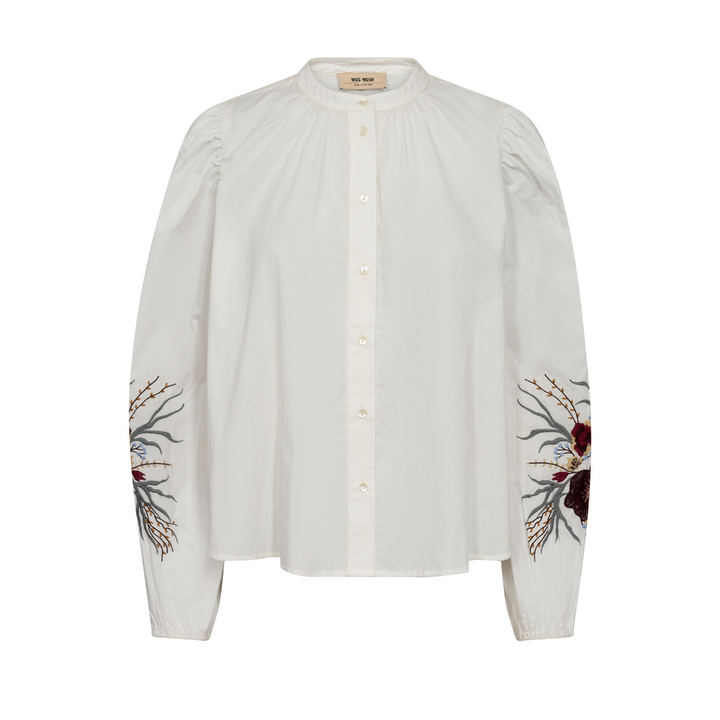 Mos Mosh MMMysa Popli Shirt - Ecru