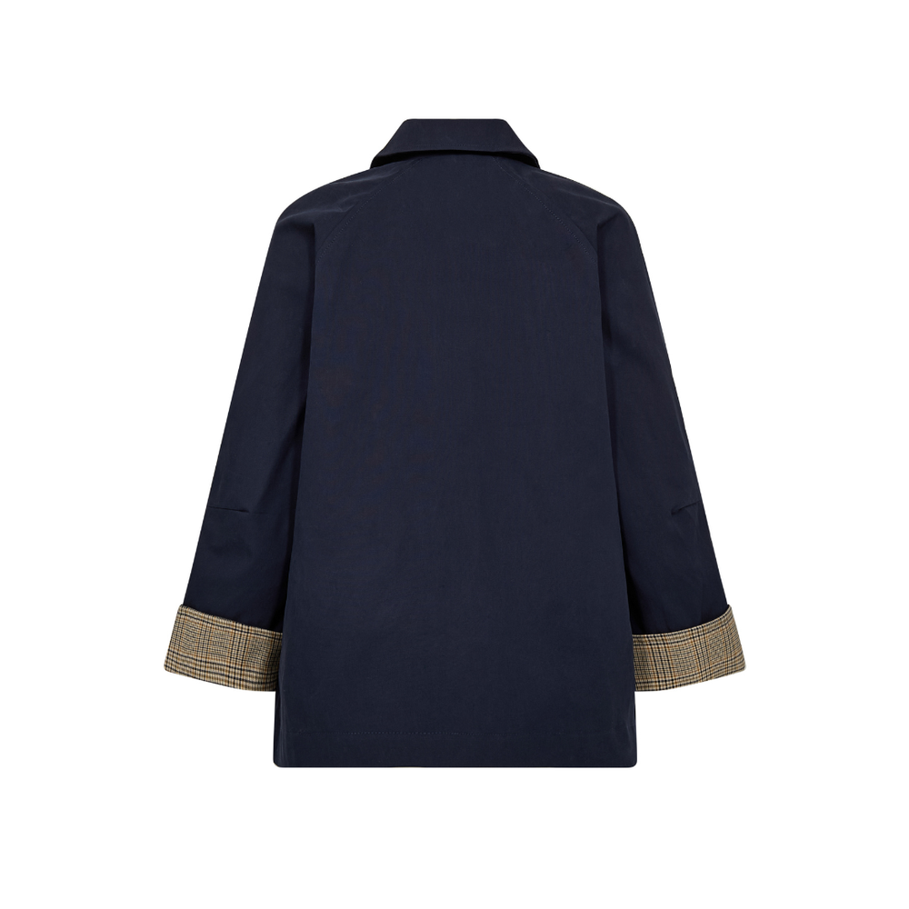 Mos Mosh MMFallon Mercer Jakke - Salute Navy - Butik VIVI