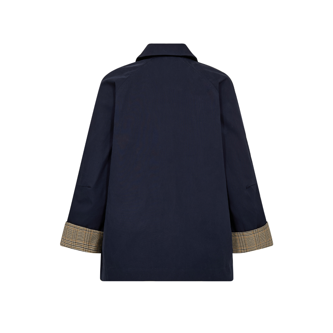 Mos Mosh MMFallon Mercer Jakke - Salute Navy - Butik VIVI