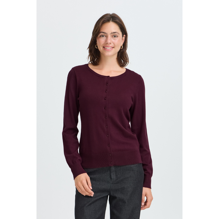 Fransa FRZUBASIC 60 Cardigan - Port Royale