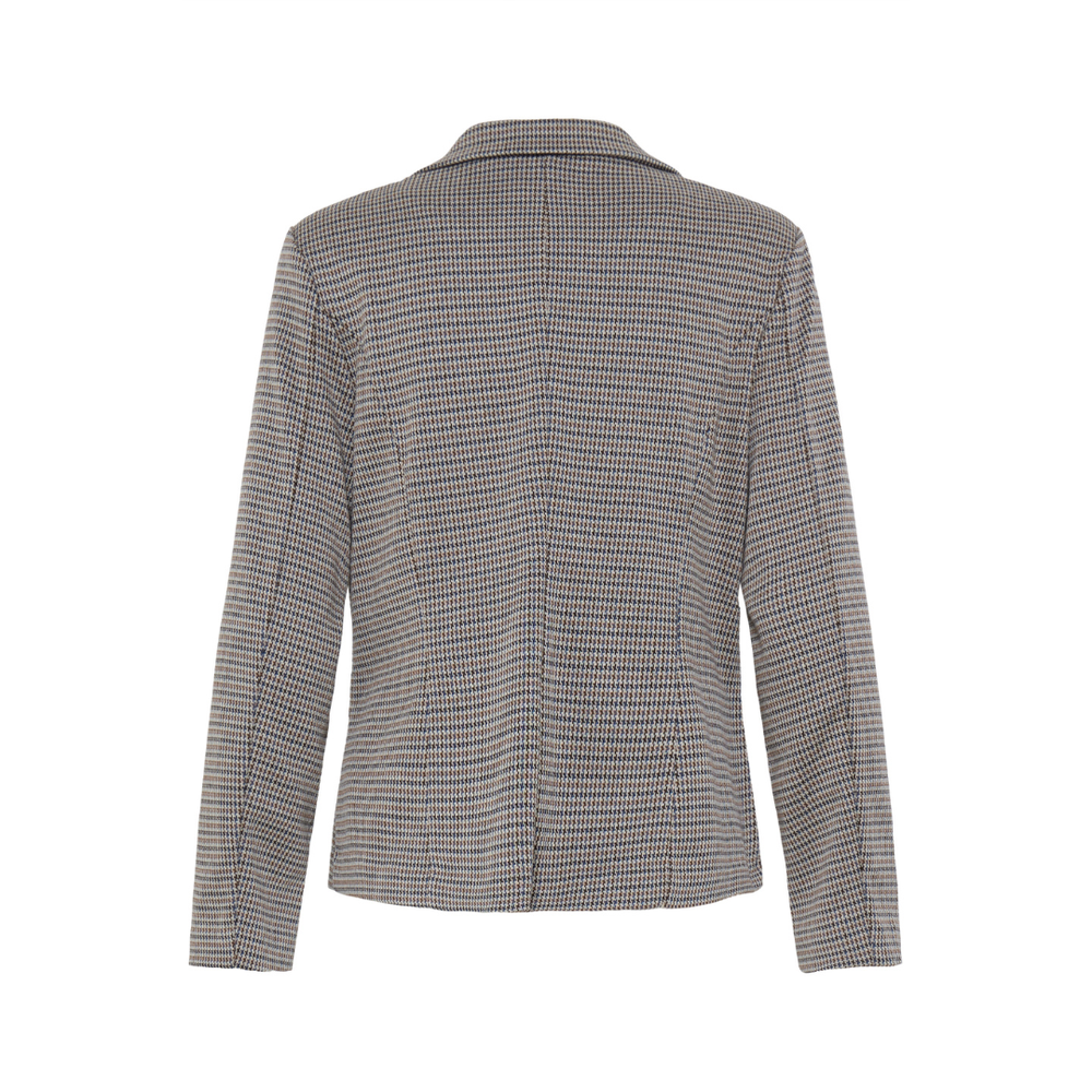 Fransa FRBABETT BLA 1 Blazer - Hot Fudge Check - Butik VIVI