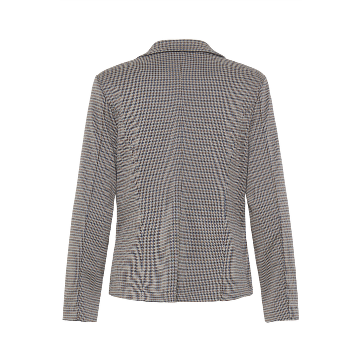 Fransa FRBABETT BLA 1 Blazer - Hot Fudge Check - Butik VIVI