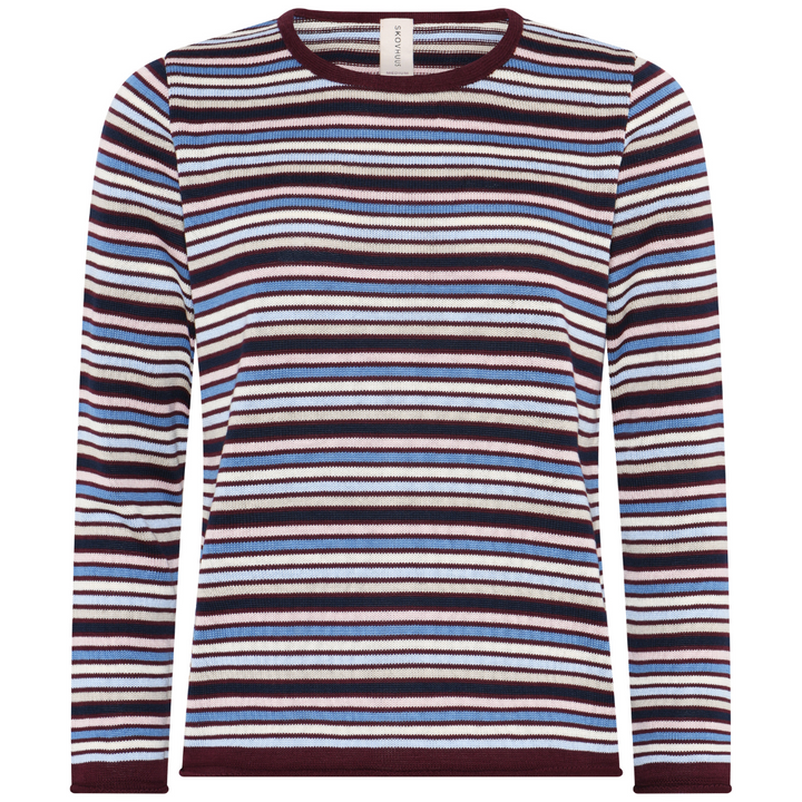 Skovhuus Multicolour Striped Pullover - Blackberry