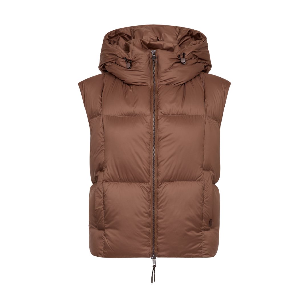 Mos Mosh MMKlara Tally Down Vest - Downtown Brown