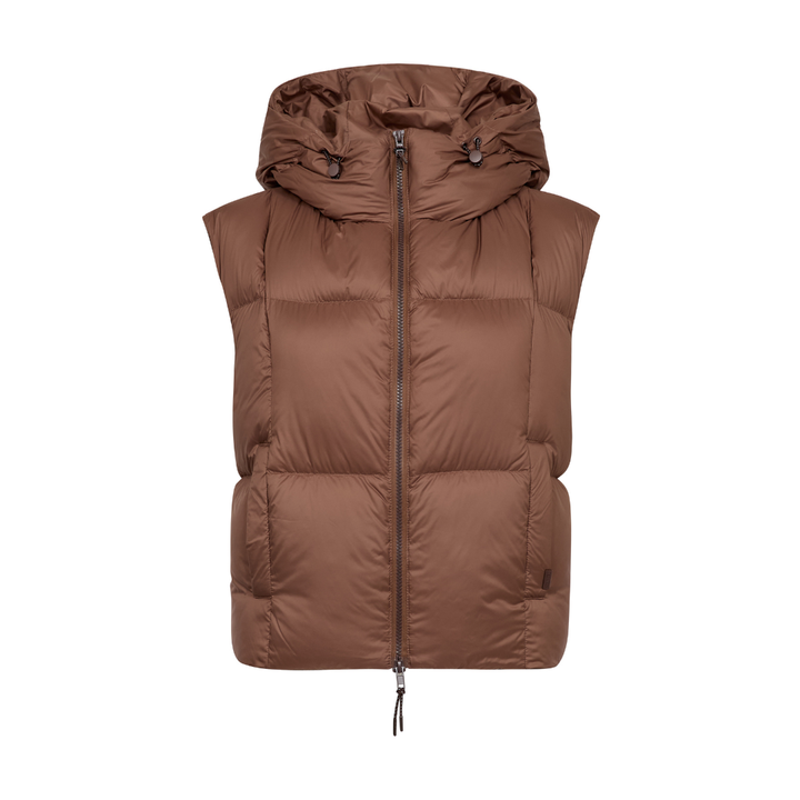 Mos Mosh MMKlara Tally Down Vest - Downtown Brown