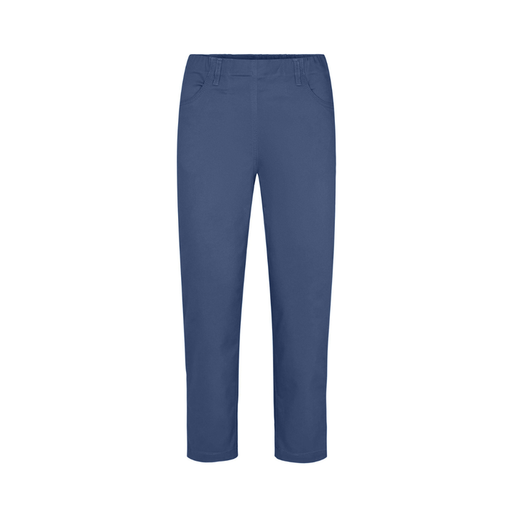 Laurie Patricia Pure Regular Cropped Bukser - Blue - Butik VIVI