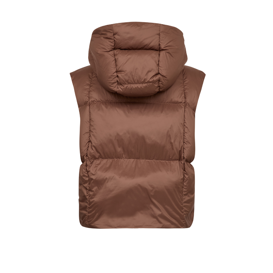 Mos Mosh MMKlara Tally Down Vest - Downtown Brown