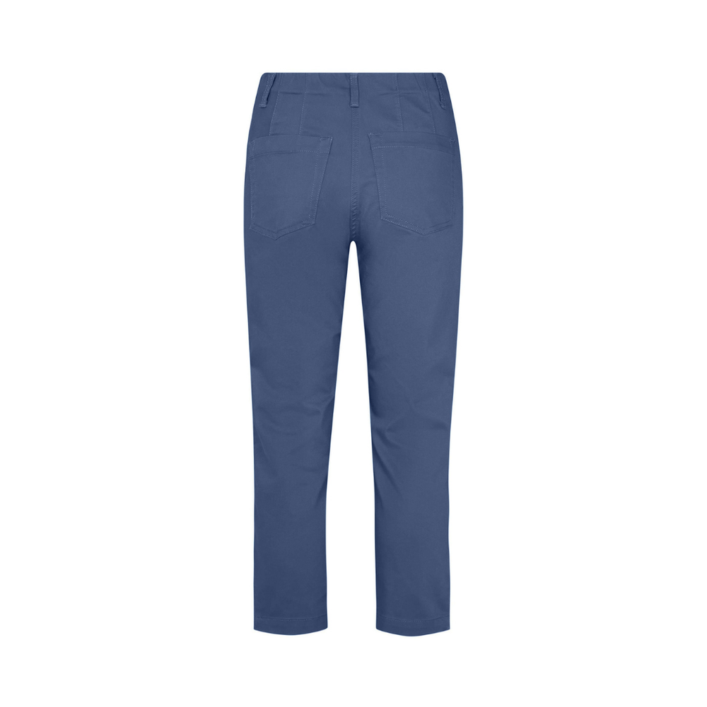 Laurie Patricia Pure Regular Cropped Bukser - Blue - Butik VIVI