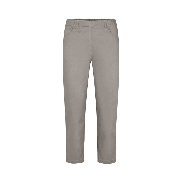 Laurie Patricia Pure Regular Cropped Bukser - Grey Sand - Butik VIVI