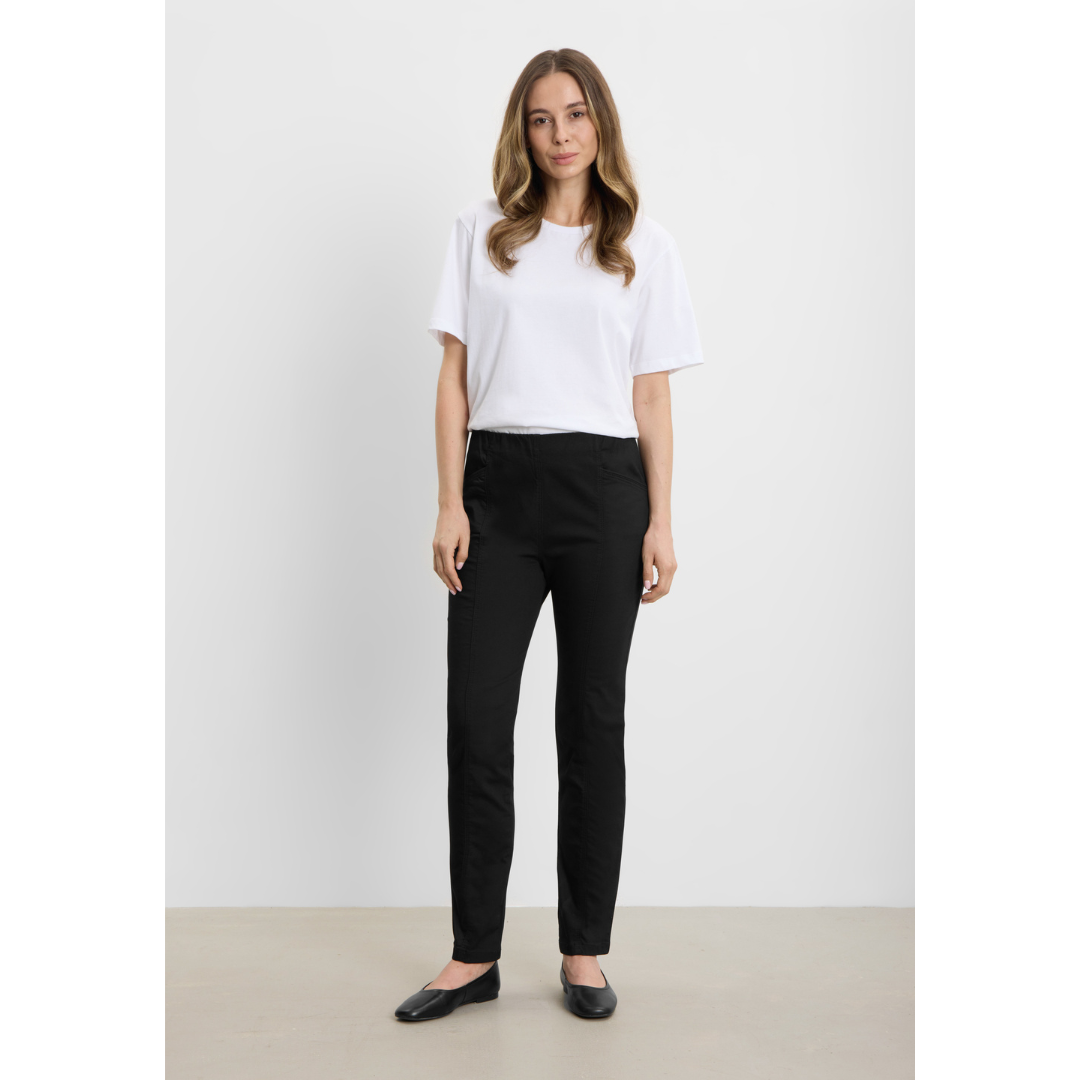 Laurie Slender Rouge Regular SL Bukser - Black