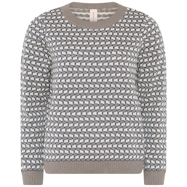 Skovhuus Casual Structured Pullover - Sandstorne