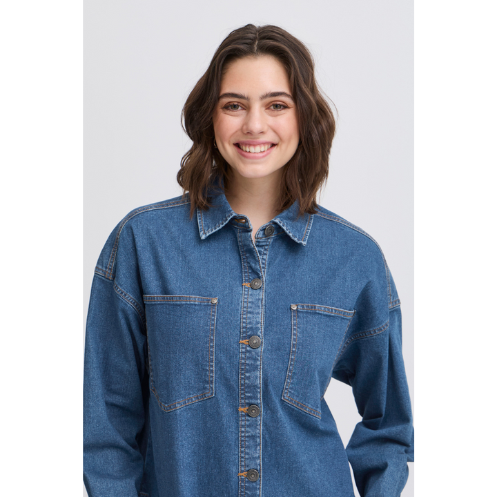 Fransa  FRVOCUT JA 2 Jakke - true blue denim