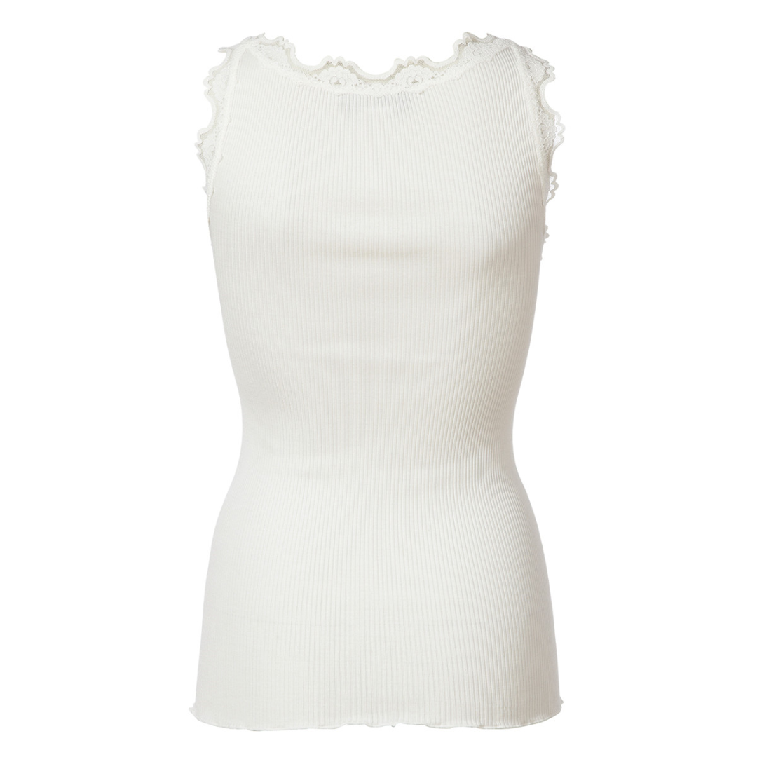 Rosemunde Babette Silke Top - New White - Butik VIVI