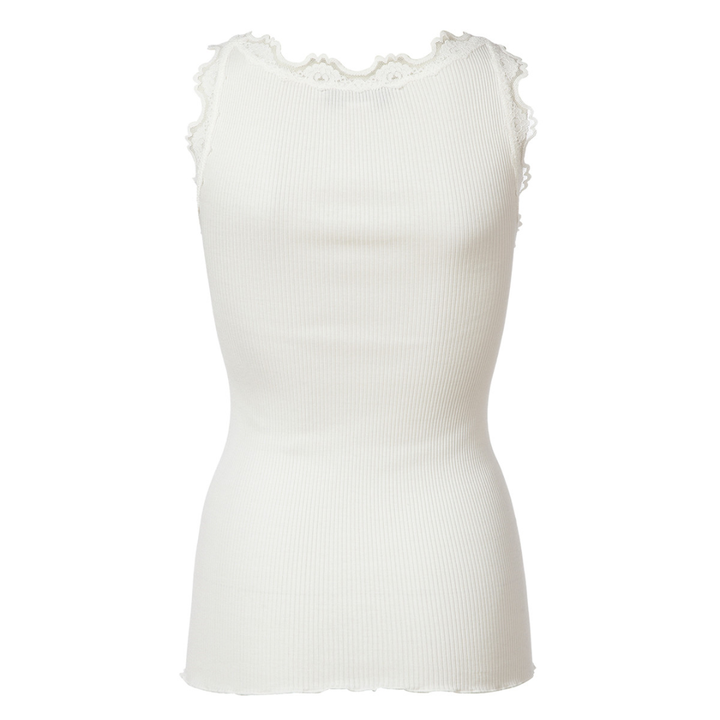 Rosemunde Babette Silke Top - New White - Butik VIVI