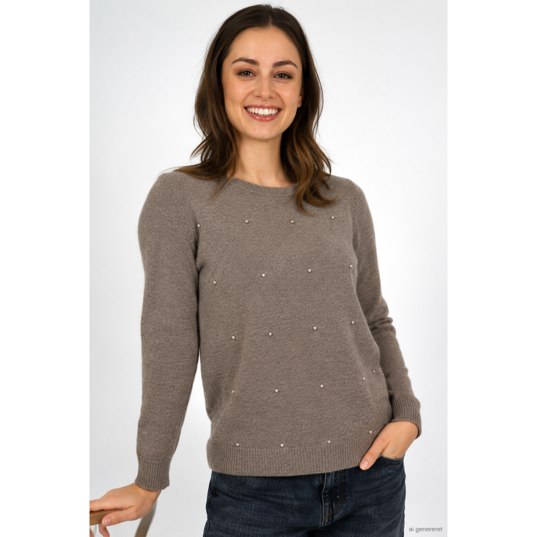 Marinello Ladies Sweater - Fango Melange