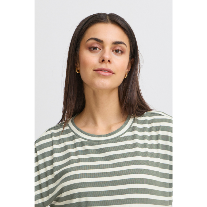 Fransa FRCANO T-shirt - Agave Green