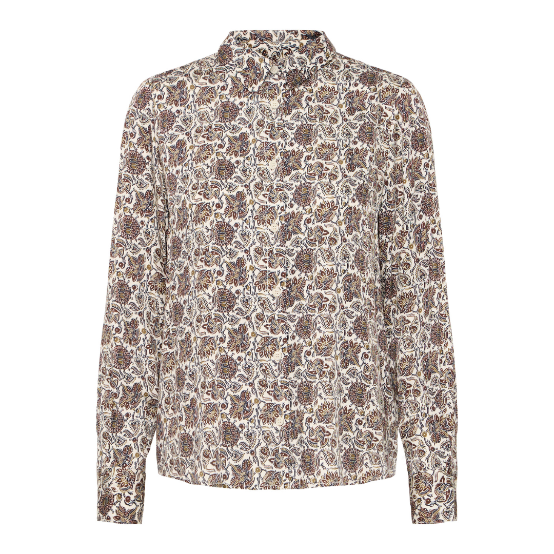Fransa FRGLADIS SH 2 Skjorte - Pumicestone Non Paisley