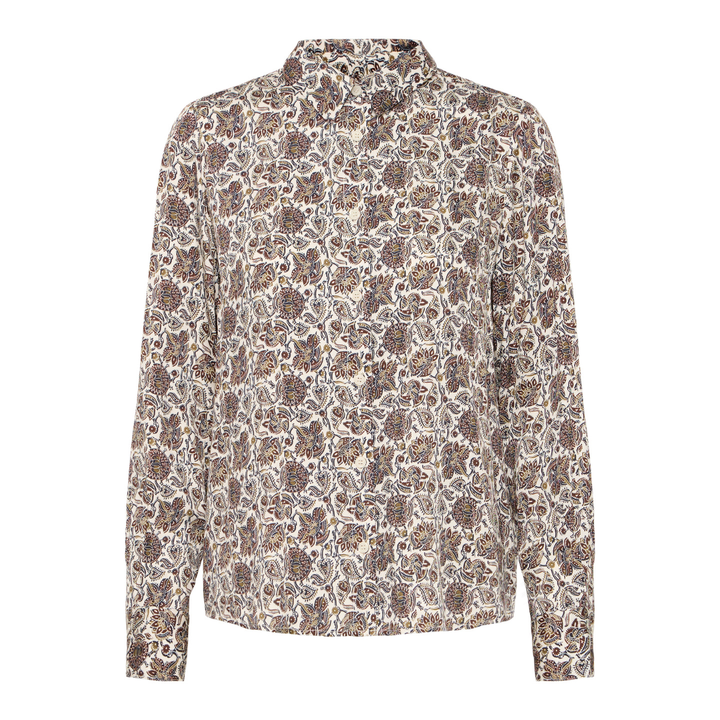 Fransa FRGLADIS SH 2 Skjorte - Pumicestone Non Paisley